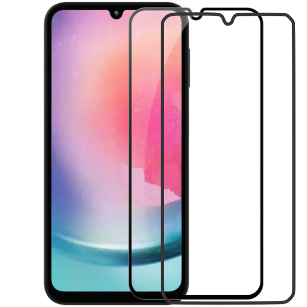 9D Glass Screen Protector Compatible with Samsung Galaxy A04/A04E/A04S - Pack of 2