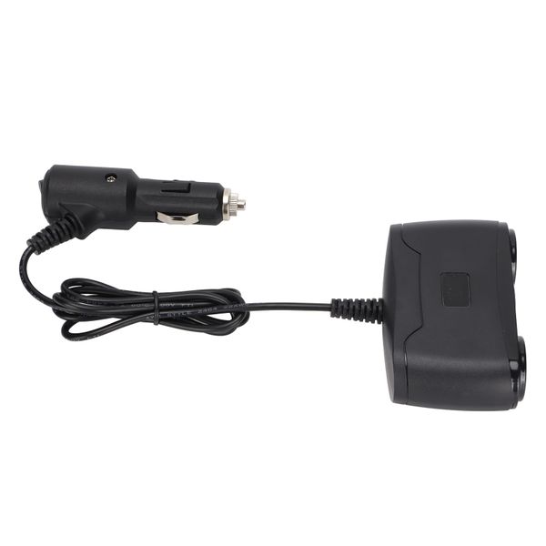 120W USB QC 3.0 Car Plug Charger Cigarette Lighter Splitter Adapter A