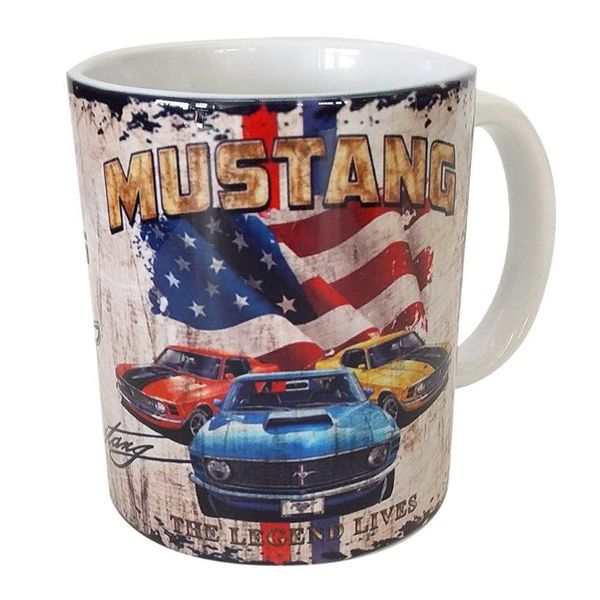 Vintage Coffee Mug -Ford Mustang Mug