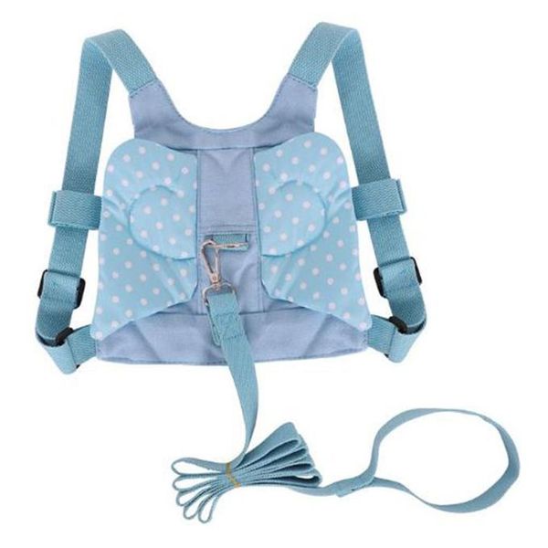 Kids Safety Anti-Lost Harness Blue with Wings