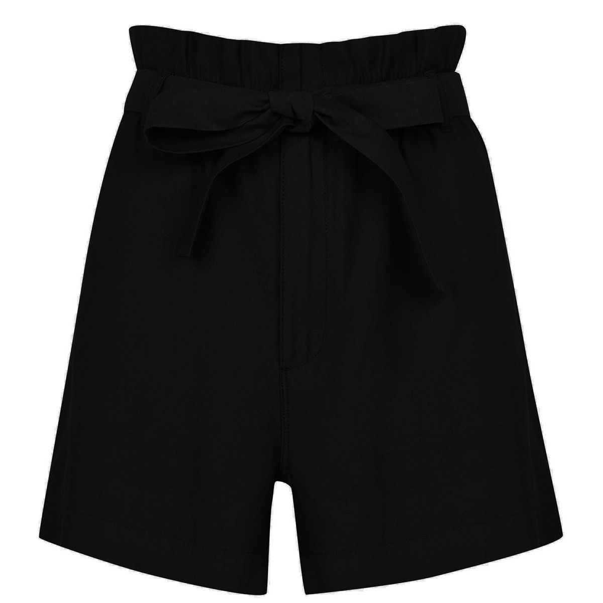 Firetrap Ladies High Waisted Paper Bag Shorts - Black [Parallel Import ...