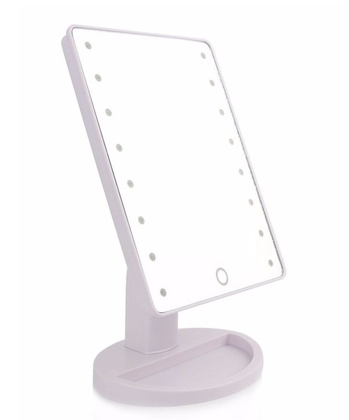 MSM - 360 Degrees Rotation Touch LED Adjustable Light Makeup Large Mirror