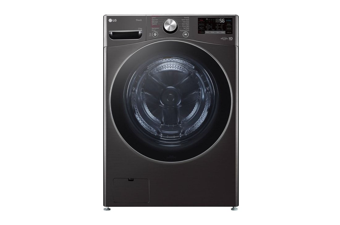 LG Victor 2 Black Steel 21 kg Front Loader Washing Machine
