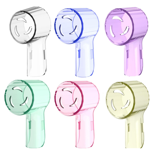 6Pcs Toothbrush Heads Dustproof Cover Fits For Oral B Multicolor