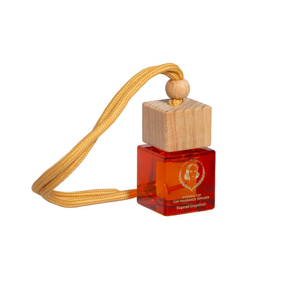 Anke Products Sugared Grapefruit Car Fragrance Mini Wooden Diffuser 10ml