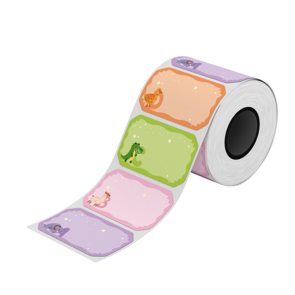 Niimbot B1 / B21 / B3S Thermal Labels - 50x30mm Cute Labels, 230 Labels