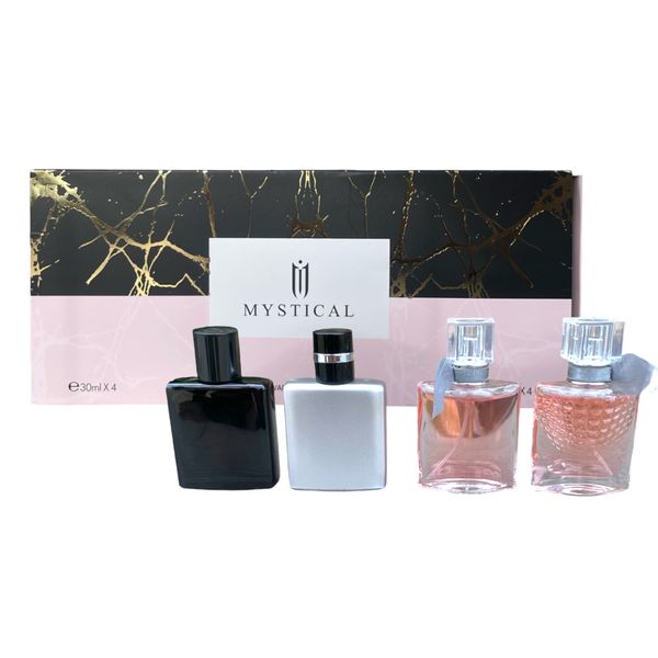 Women's 4 Pack 30ml Mystical Perfume Gift Set - EDP For Her