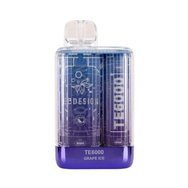 Elf Bar TE6000 Disposable Vape 6000 Puffs - Grape Ice