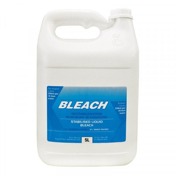 Bulk Pack 4 x Revet Bleach - 5 Litres
