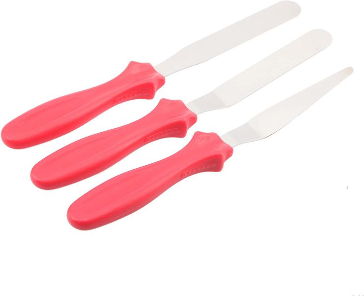 FURAS 3 Piece Stainless Steel Cream Spatulas