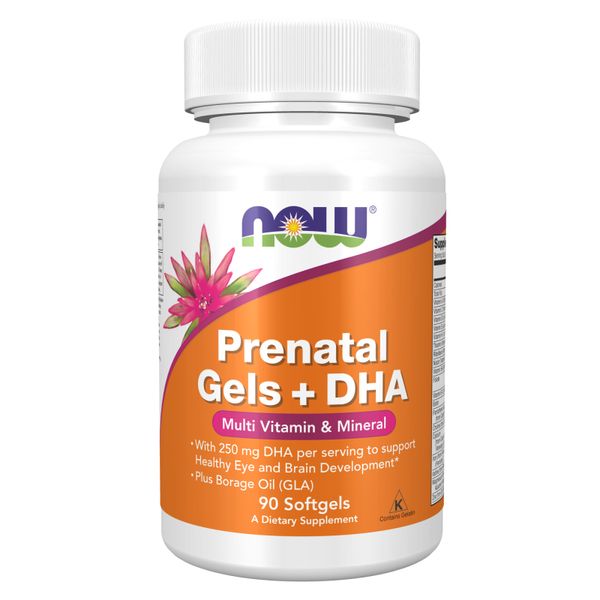 NOW Foods Prenatal Multi + DHA - 90 Softgels