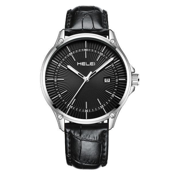 Herei Original Brand New Men's Watch Night Light Leisure Fashion Quartz Men
