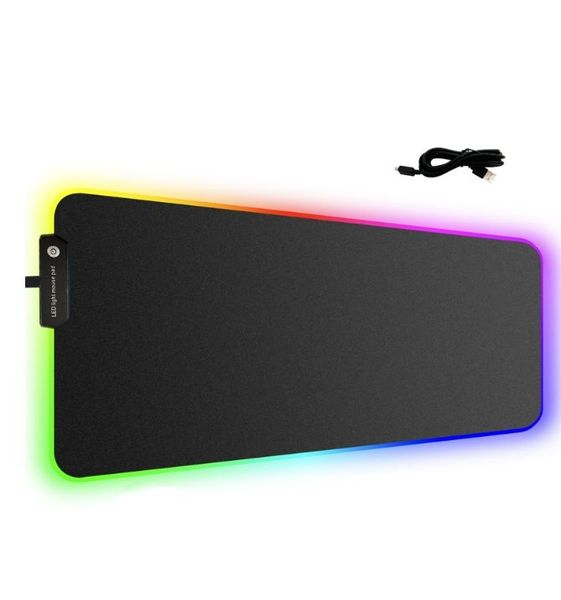LED RGB Gaming Mouse Non-Slip Rubber Base 90cm x40cm For PC Notebook Laptop