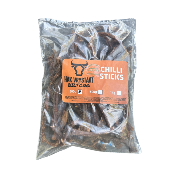 Hak Vrystaat Beef Chilli Sticks