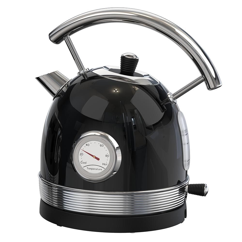 Frigidaire Retro 1.7-L Electric Kettle with Thermometer 