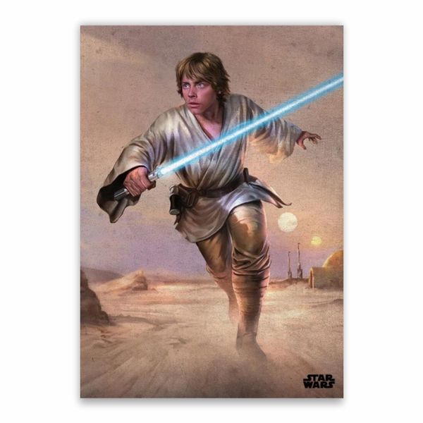 Luke Skywalker Tattooine Poster - A1