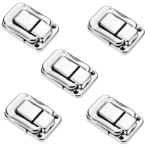 Tool DIY 5PCs Silver Toggle Locks for Jewelry Boxes &amp; Containers (3.8cm)