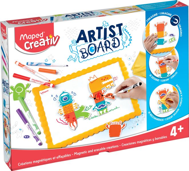 Maped Creativ Artist Board Magnetic &amp; Erasable - Monsters