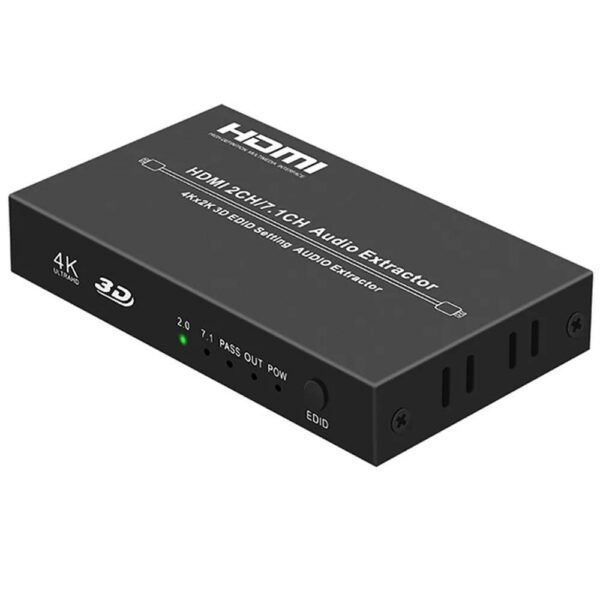 XF0515 4K HDMI 2.0 Audio Extractor HDR 4K HDMI Audio Splitter