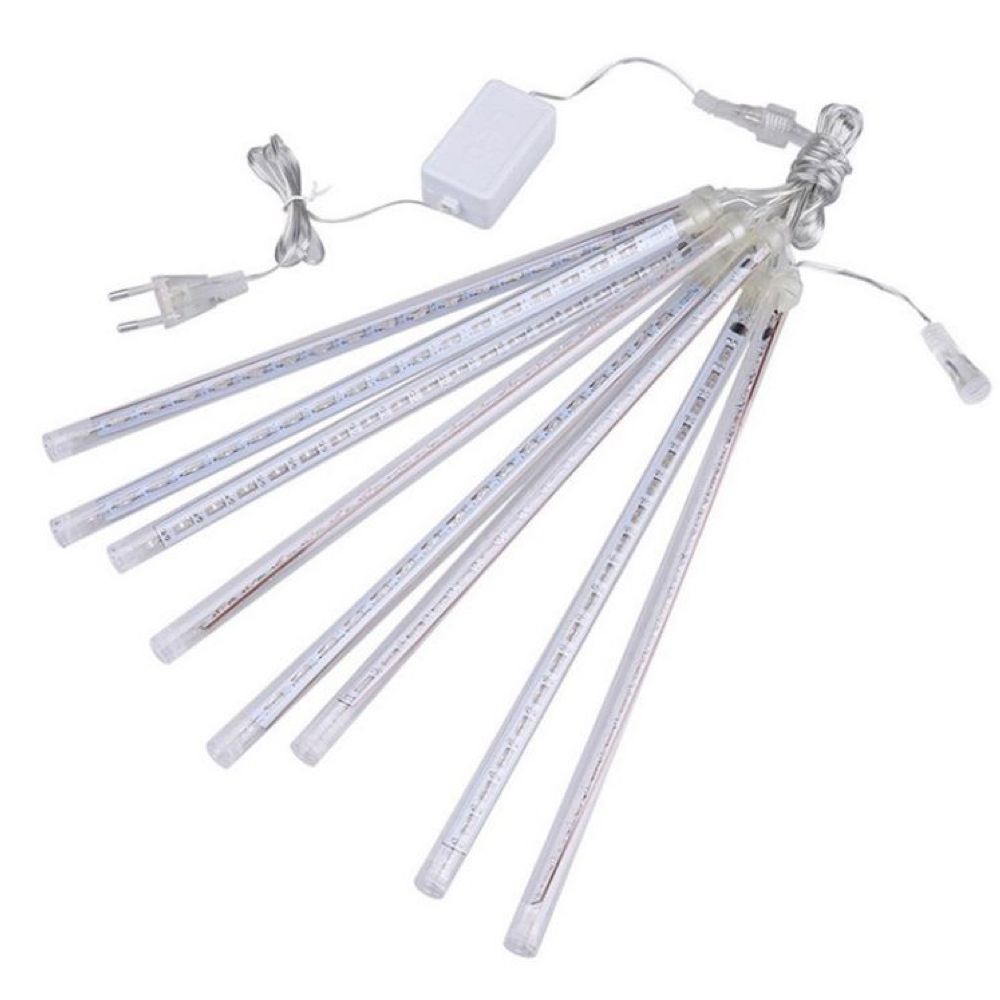 Garden Decor 8 Pieces Solar Hanging Meteor Lights 30cm Shop Today. Get it Tomorrow