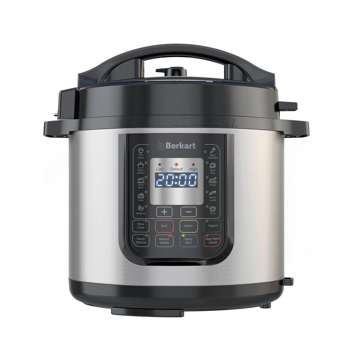 Berkart 8L Digital MultiCooker Pressure Cooker & Air Fryer Buy