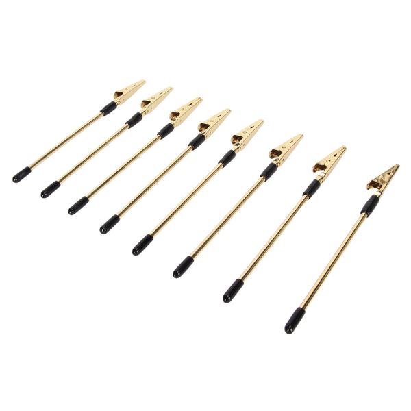 Gold Metal Memo Clips for Name Cards Party