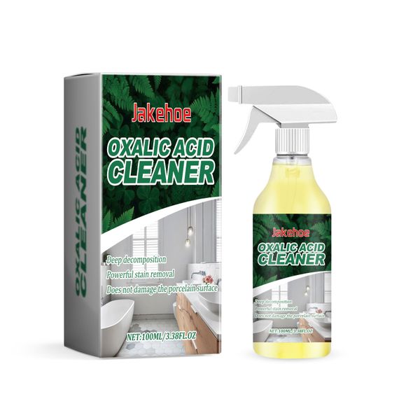 Multi-Purpose Oxalic Acid Cleaner, Bathroom &amp; Tile Stain Remover, 100ml