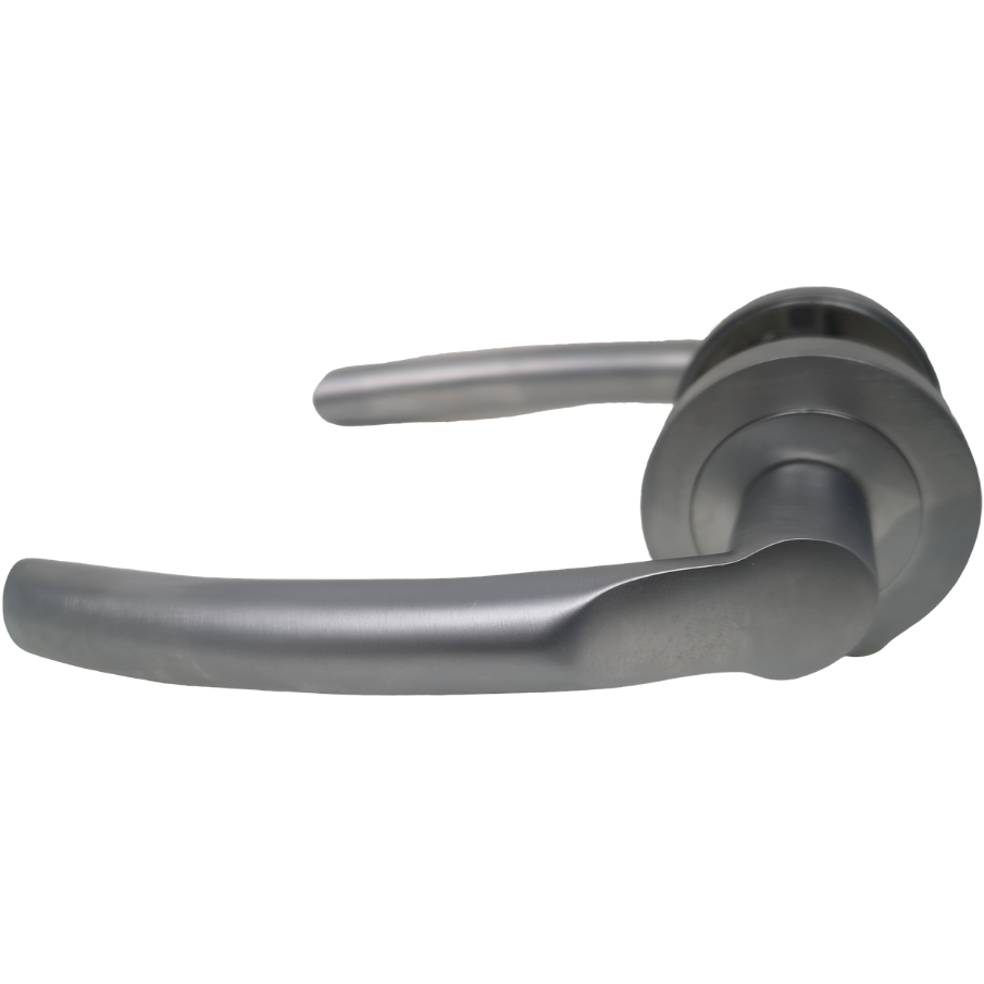 Decor Handles Solid German Door Handle on Rose Set Shop Today