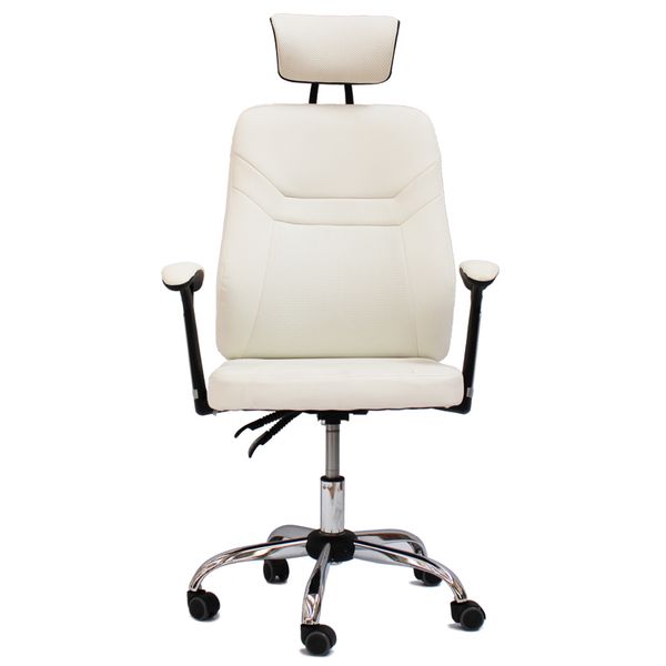 GOF Furniture - Revolt Office Chairs, White