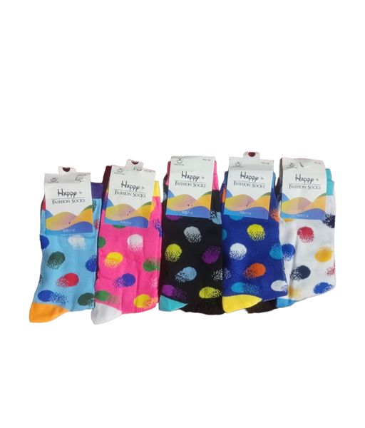 Colorful Comfort Bundle - Set of 12 Pairs Happy Socks