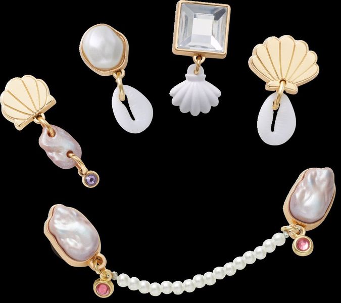 Jibbitz - Elevated Pearl 5 Pack