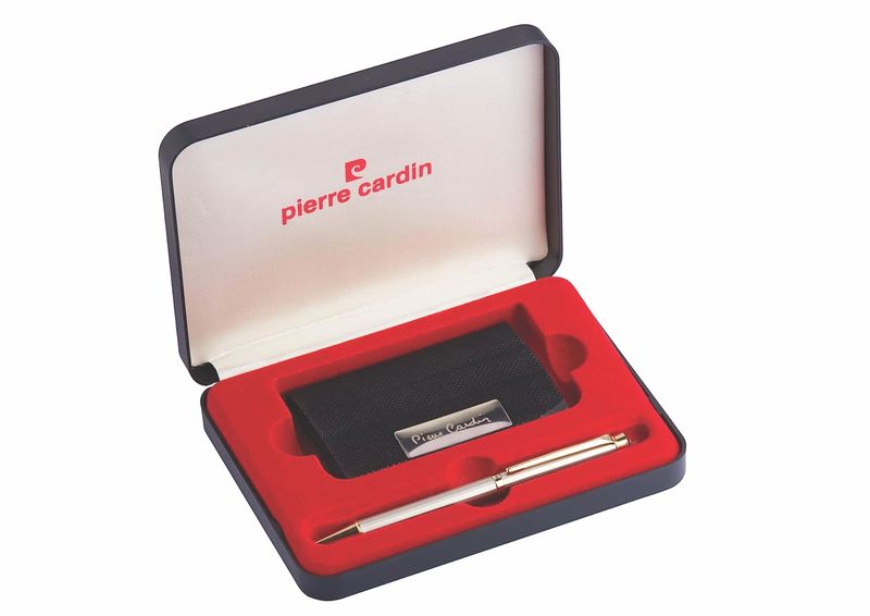 Pierre Cardin "TYCOON" Set of an Executive Ball Pen + Card Holder