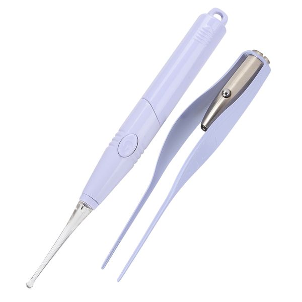 LED Kids Earwax Remover Tweezers Set