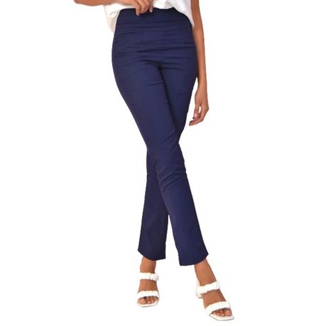 Coco Loco Women's High Waist Formal Pants - Navy | Buy Online in South  Africa 