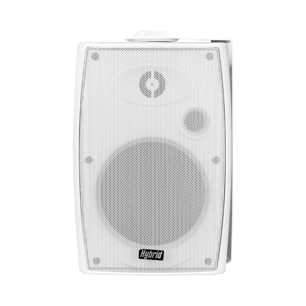Hybrid W5W 5 Wall Mount Passive Speaker - Weather-Resistant White Design