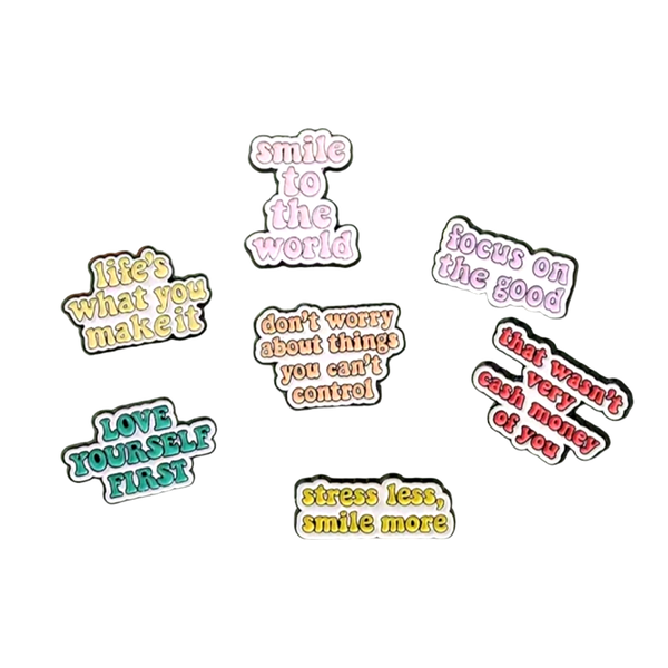 7 Pieces Creative Brooch Pins