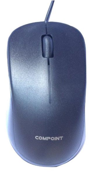 Compoint (CP-390) Mouse, USB Optical, 3 Button, Black