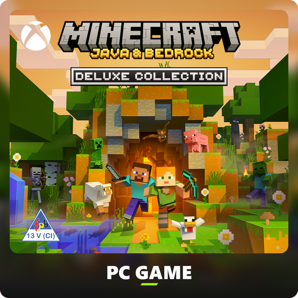 Minecraft: Java &amp; Bedrock Edition Deluxe Collection