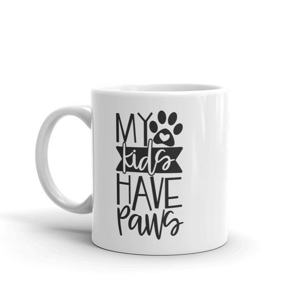 My Kids Have Paws Father's Day - Mother's Day-Valentines Mug