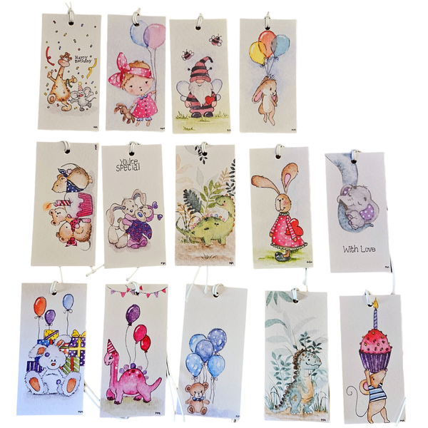 Children Themed Gift Tags - -28 Tags in a Pack