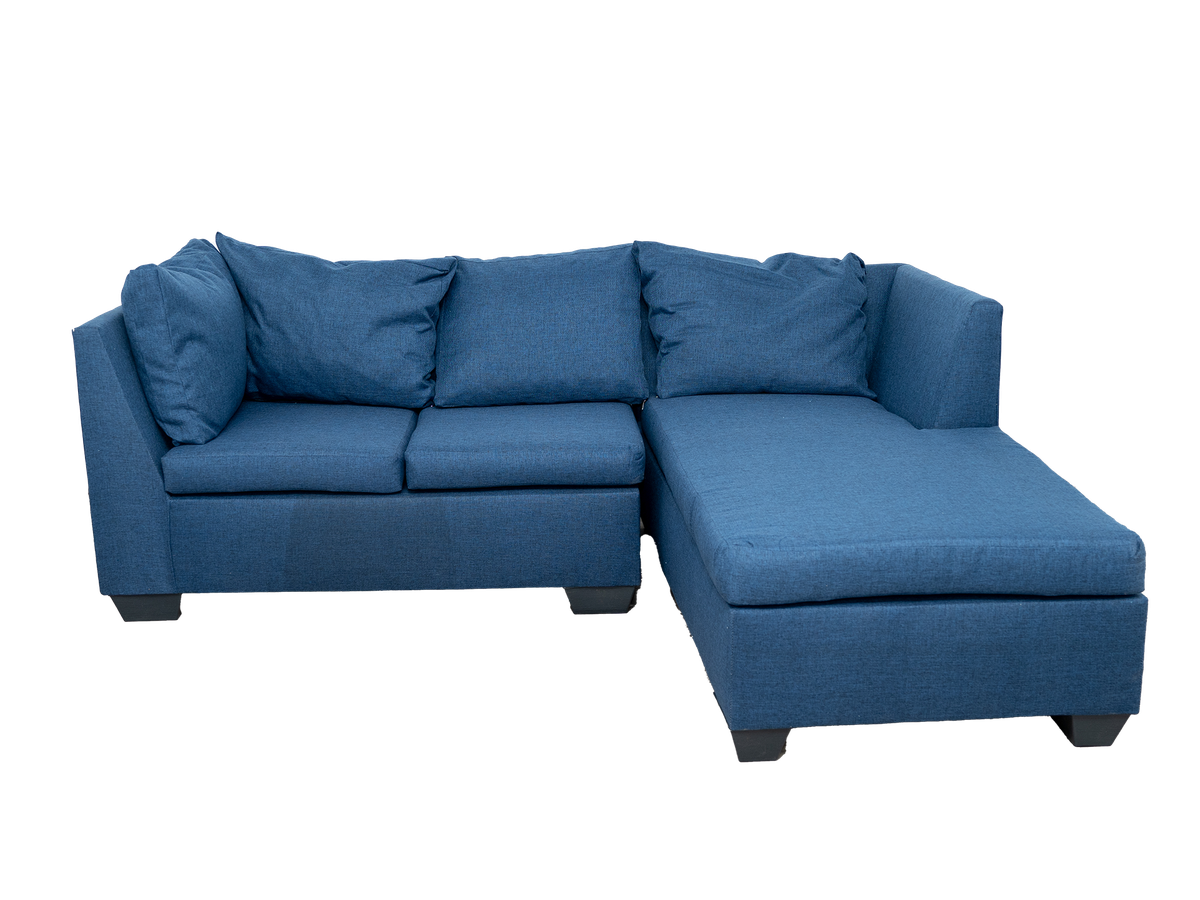 Bava Corner Sofa Right Hand Denim Blue Shop Today. Get it