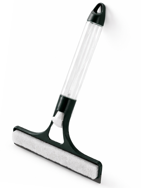 Spray Window Plastic Single Squeegee with Built In Water Bottle