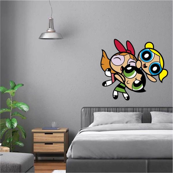 Powerpuff Girls Squad Wall Art