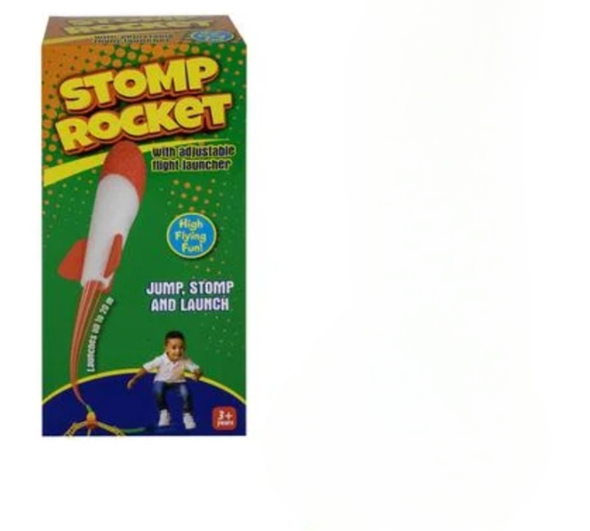 Sky-Soaring 30cm Stomp Rocket Playset - Perfect Gift for Active Boys