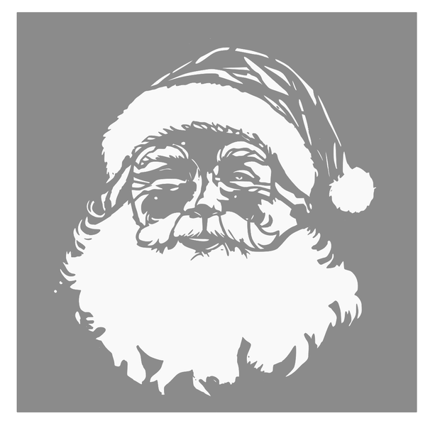Father Christmas Stencil 40cm