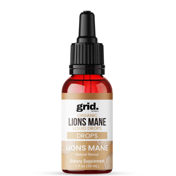 Organic Lions Mane Liquid Drops