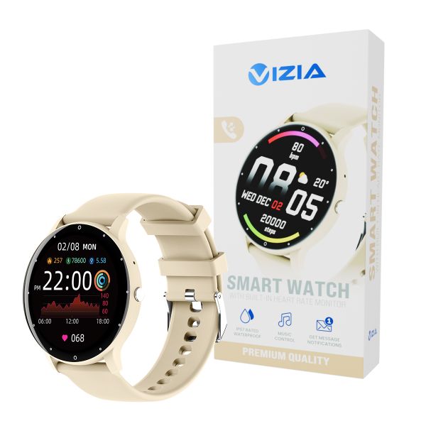 Vizia Strive Series Smartwatch with Fitness Tracking &amp; Emergency SOS