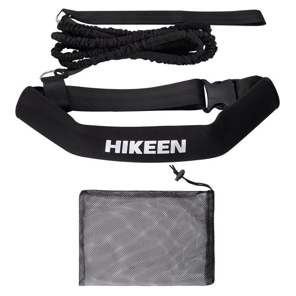 Hikeen Swim Training Belt Strap 4M Tether Strap for Stationary Swimming