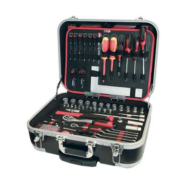 167 pc Toolkit in ABS Trolley Toolbox