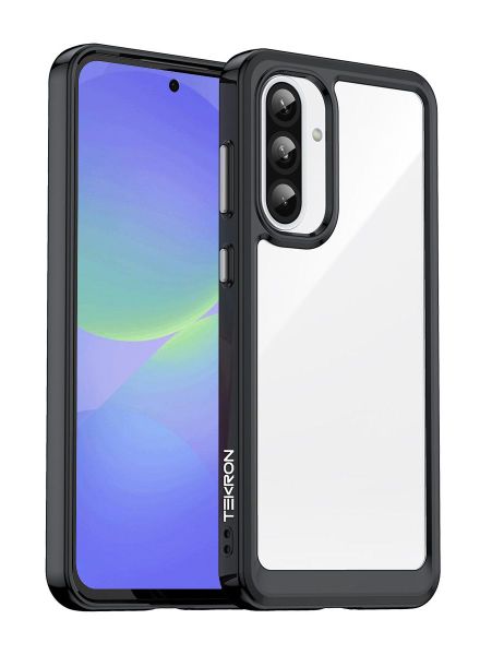 TEKRON Shockproof Slimfit Candy Clear Cover Designed for Samsung Galaxy A36